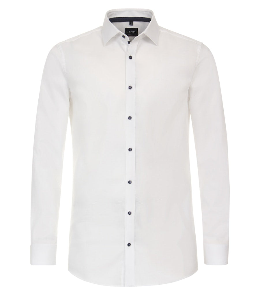 Venti Herren Hemden lang   Weiss