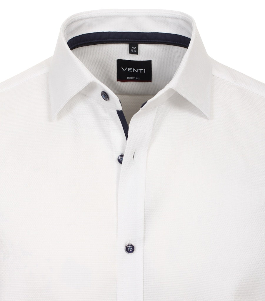 Venti Herren Hemden lang   Weiss