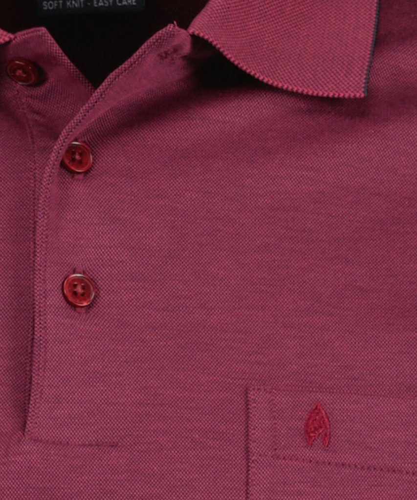 Ragman Herren T-Shirts kurz Beere