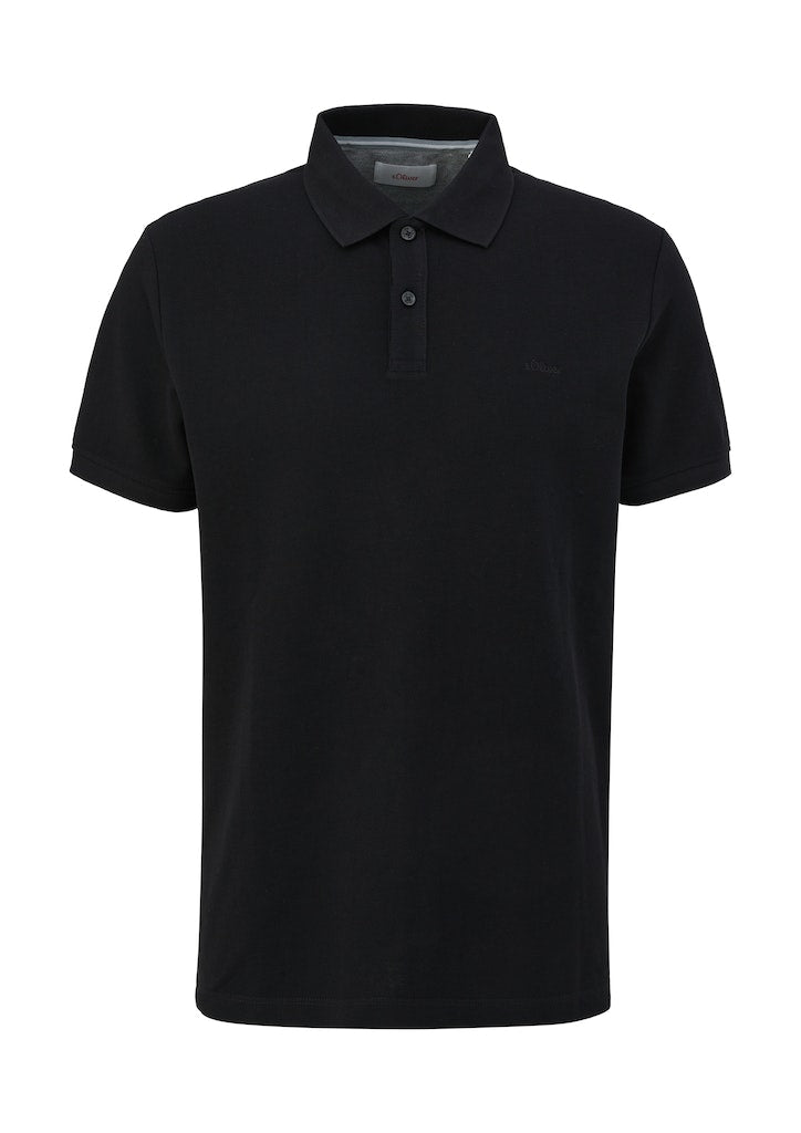 S. Oliver red Herren Polo-Shirts Grey/Black