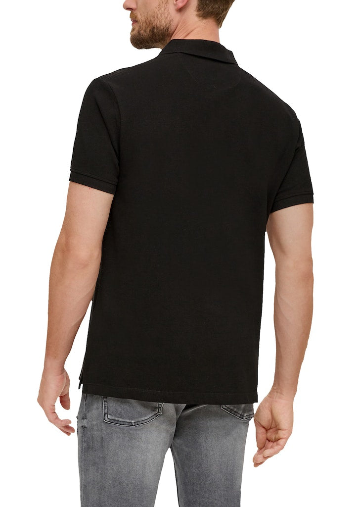 S. Oliver red Herren Polo-Shirts Grey/Black