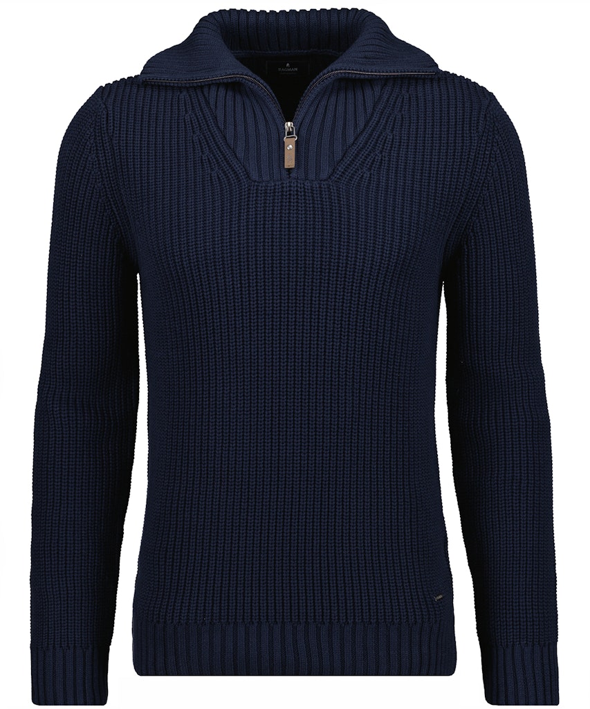 Ragman Herren Pullover  Marine