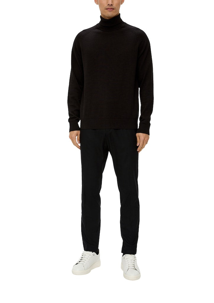 S. Oliver black Herren Hosen Grey/Black