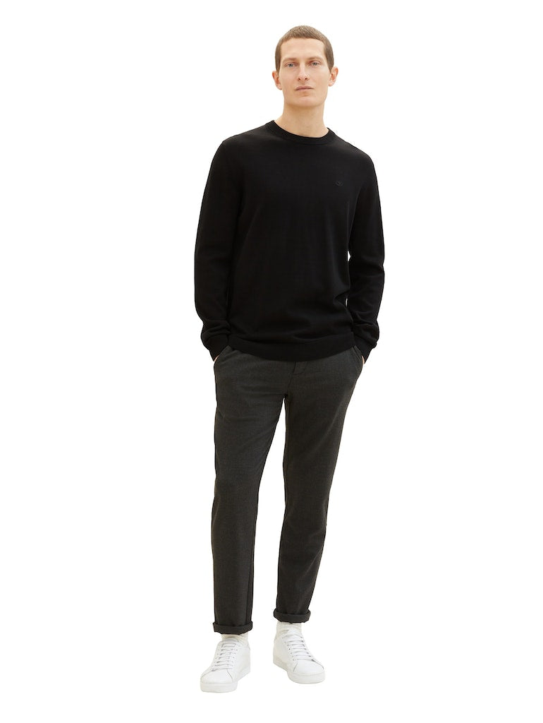 Tom Tailor Herren Pullover Black
