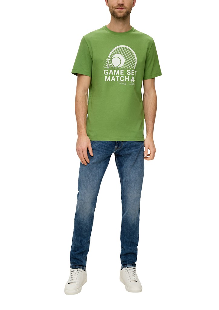 S. Oliver red Herren Jeans Blue