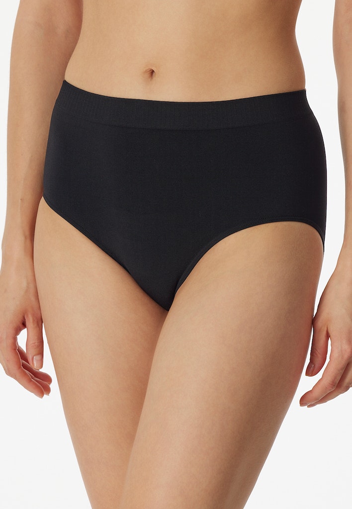 Schiesser Slip Schwarz