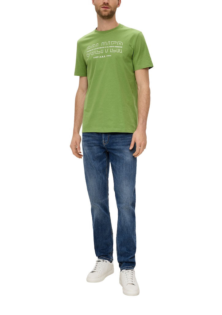 S. Oliver red Herren Jeans Blue