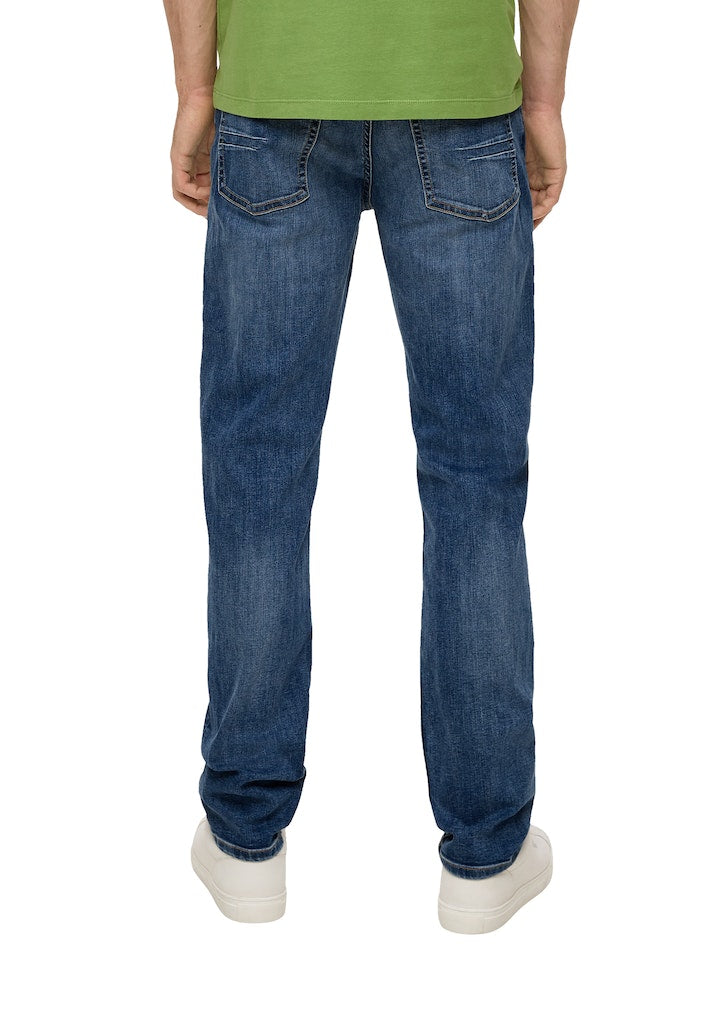 S. Oliver red Herren Jeans Blue