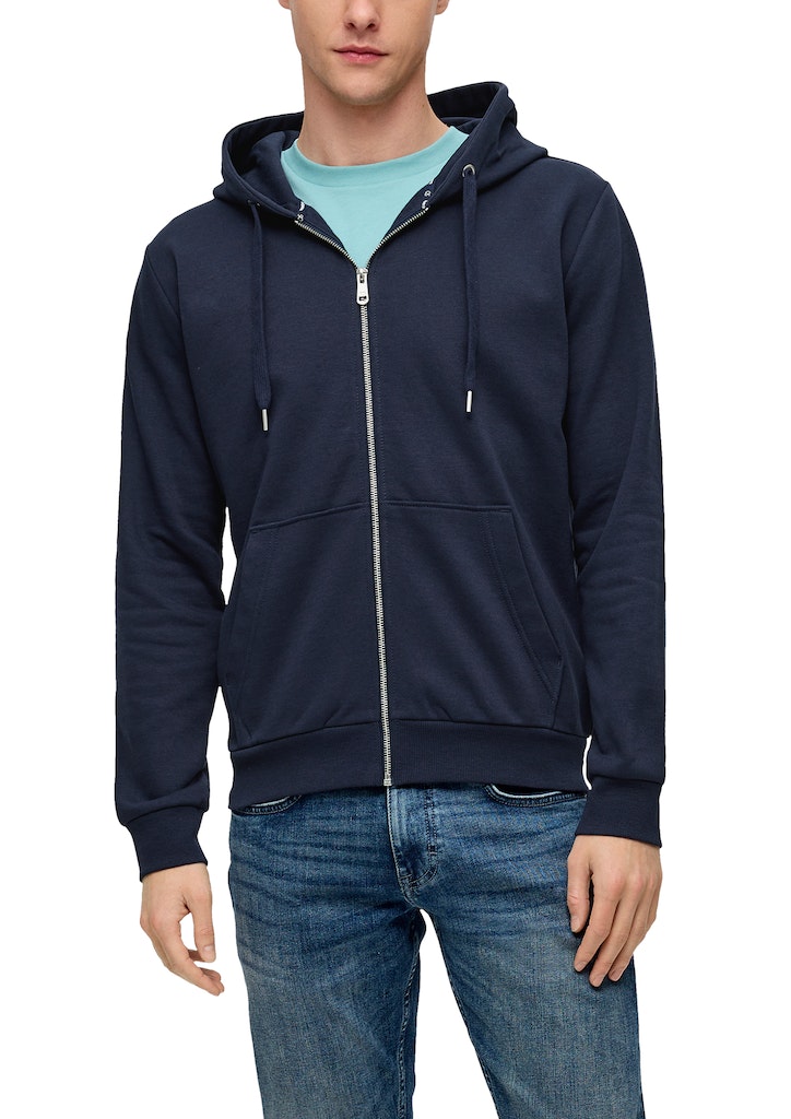 QS by S.Oliver Herren Sweatjacken Blue