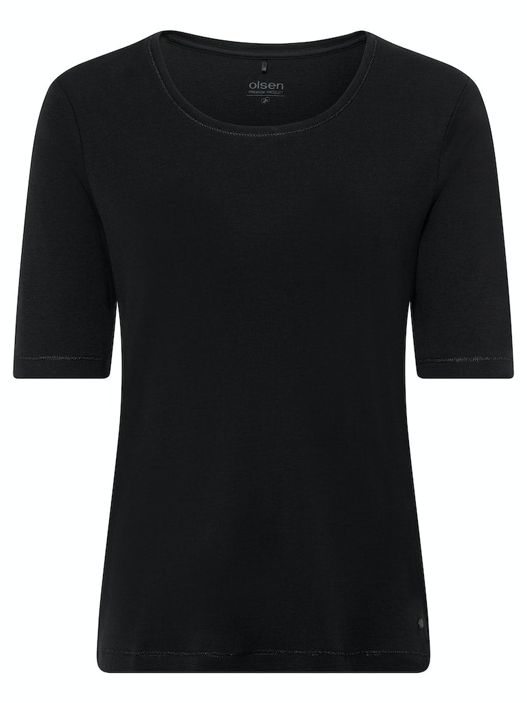 Olsen Damen T-Shirts  Black