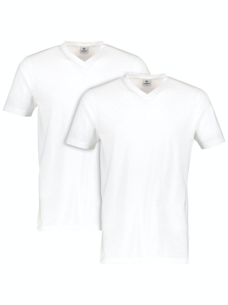 Lerros Herren T-Shirts kurz White