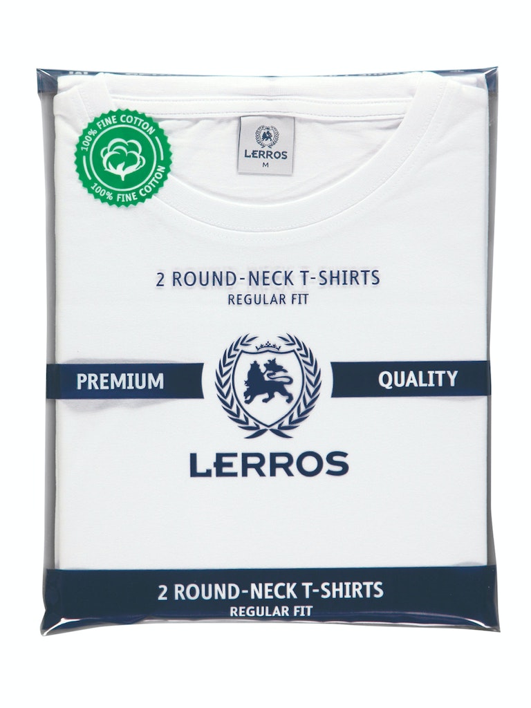 Lerros Herren T-Shirts kurz White