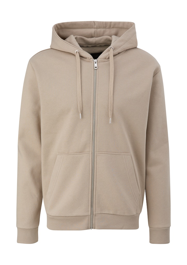 QS by S.Oliver Herren Sweatjacken Brown