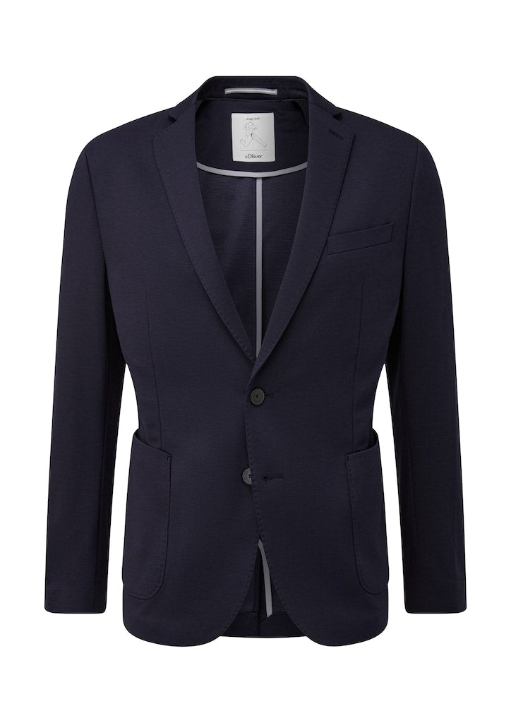 S. Oliver black Herren Sakkos Blue