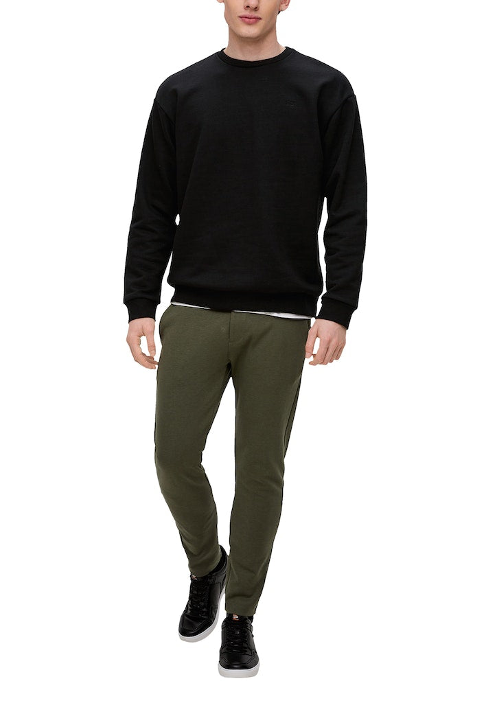 QS by S.Oliver Herren Sweatshirts Grey/Black