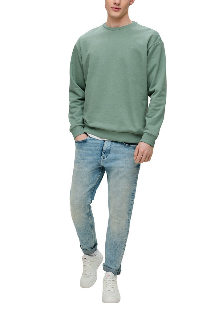 QS by S.Oliver Herren Sweatshirts Green