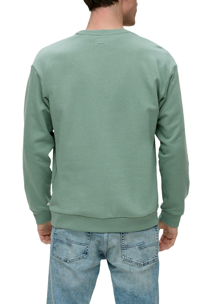 QS by S.Oliver Herren Sweatshirts Green
