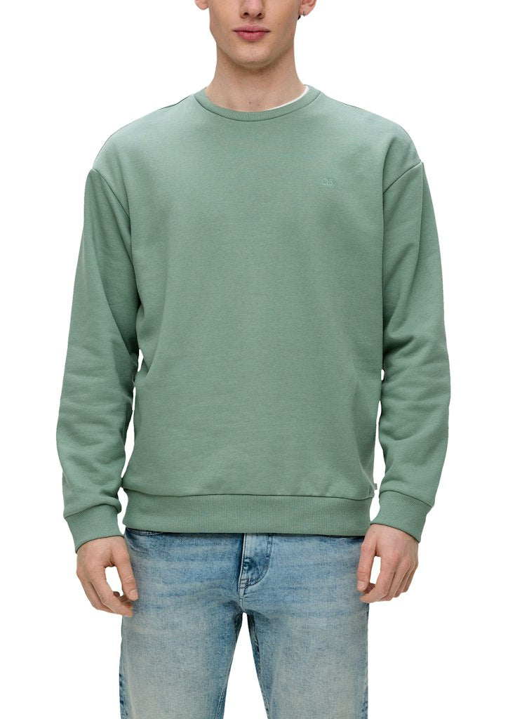 QS by S.Oliver Herren Sweatshirts Green