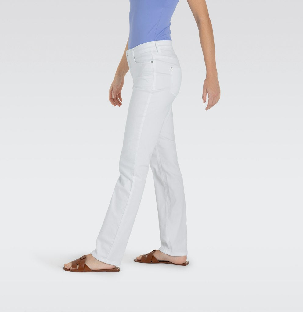 Mac Damen Jeans White Denim