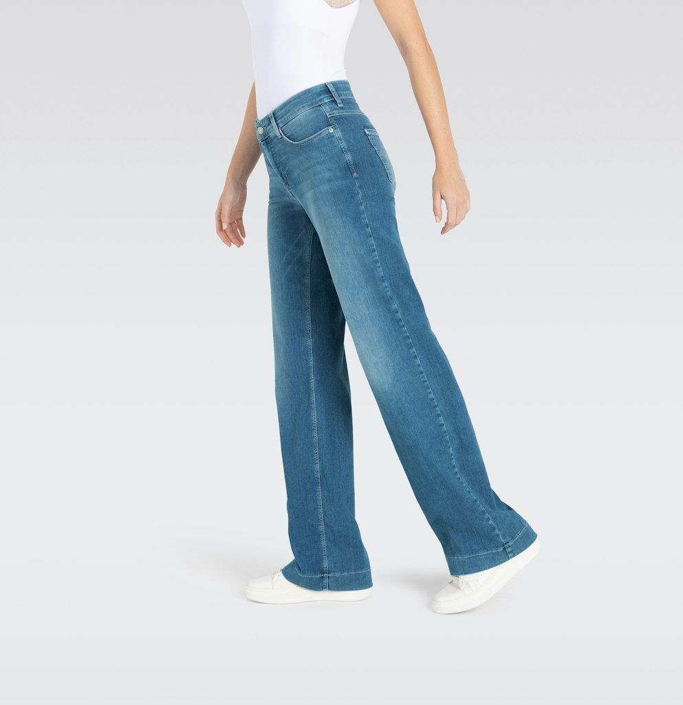 Mac Damen Jeans Summer Mid Blue
