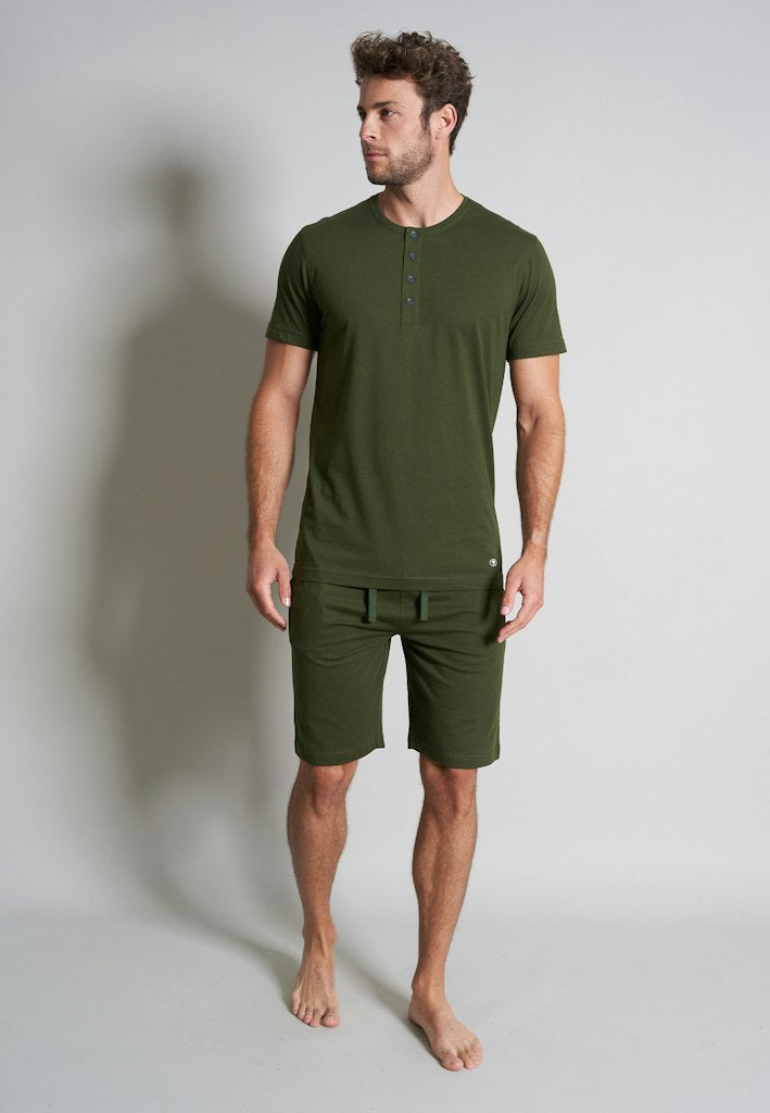 Tom Tailor Wäsche Grün-Dunkel-Uni