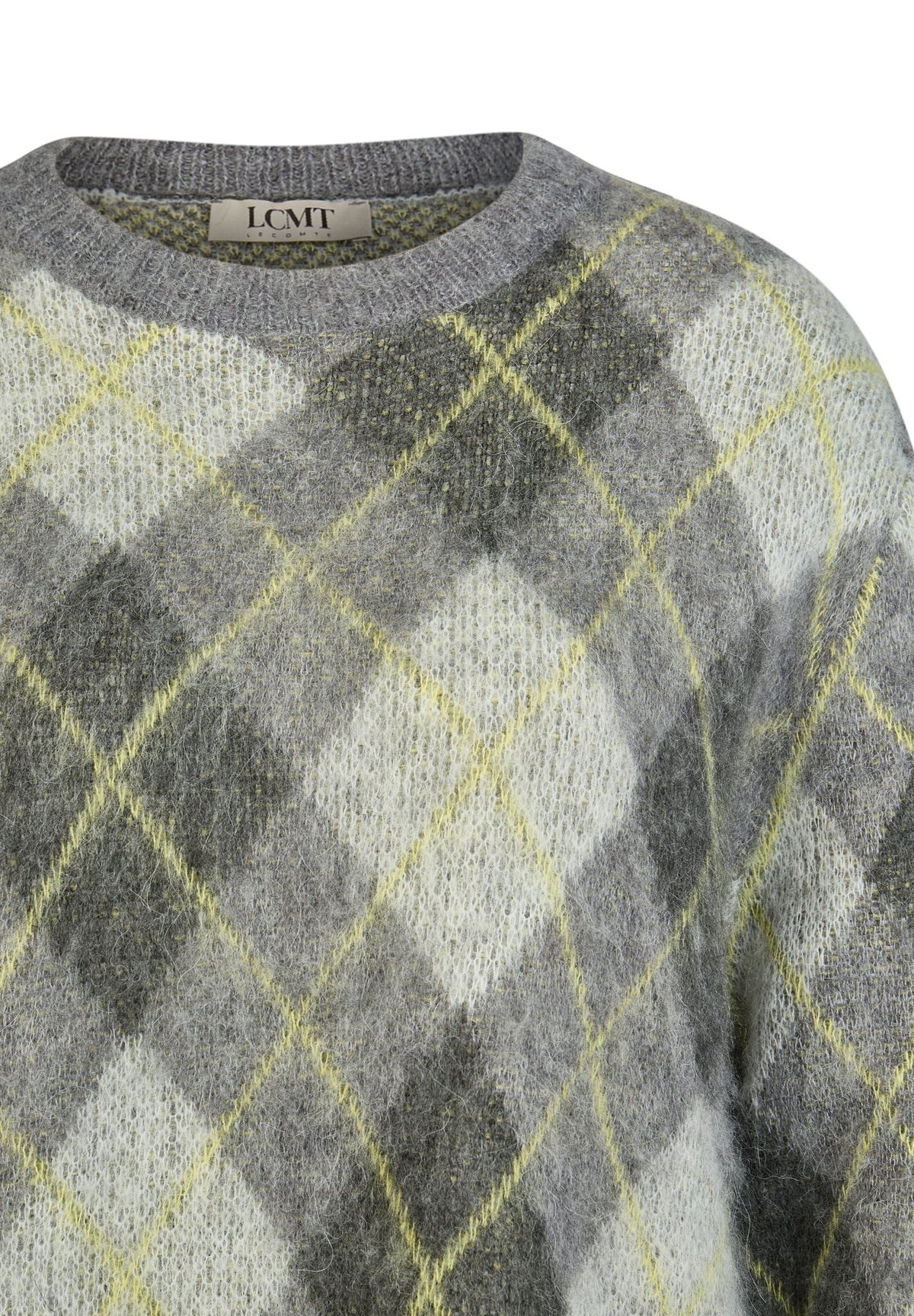 Le Comte Damen Pullover Hellgrau Mel
