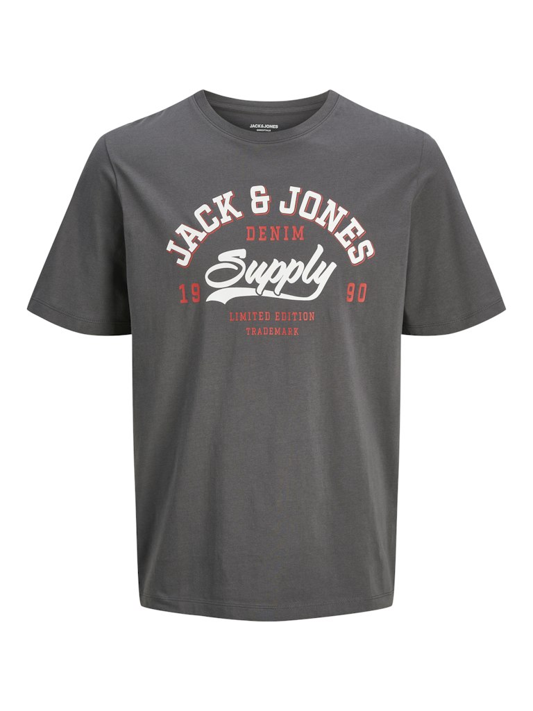 Jack & Jones Herren T-Shirts kurz Black/A W. Port
