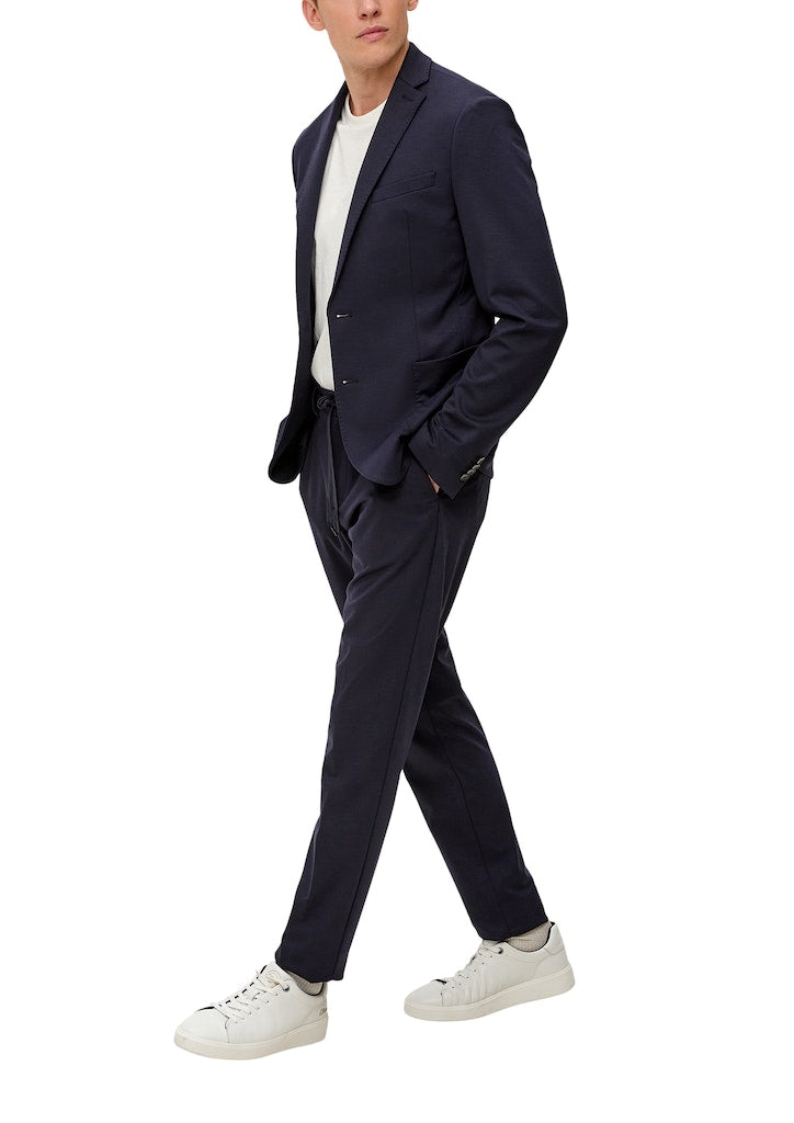 S. Oliver black Herren Sakkos Blue