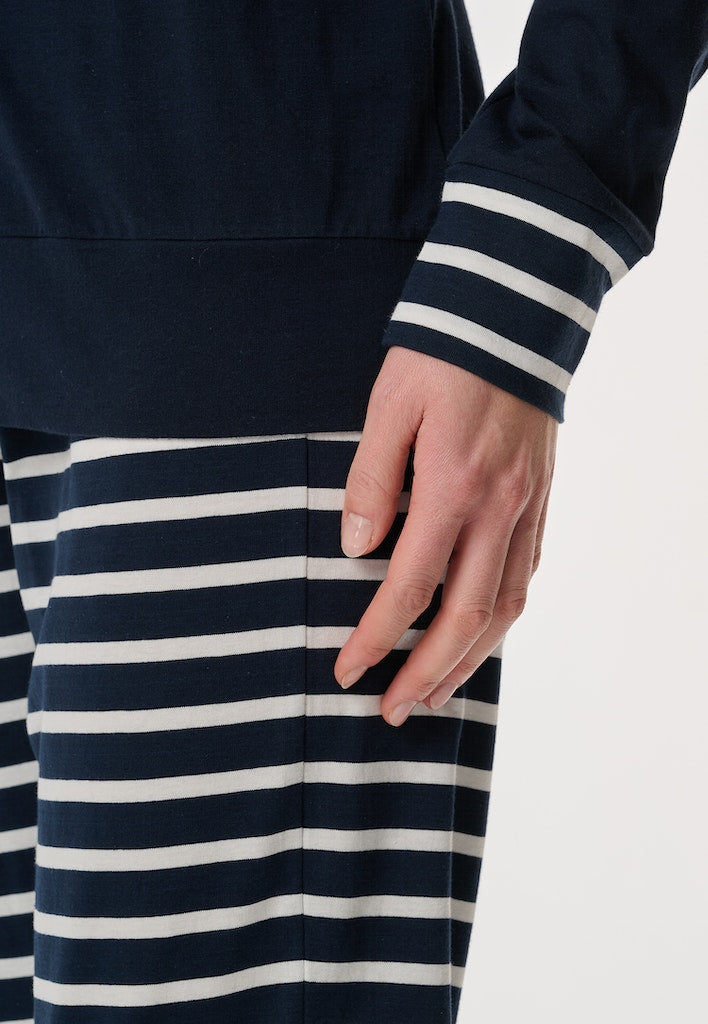 Schiesser Schlafanzug Nachtblau