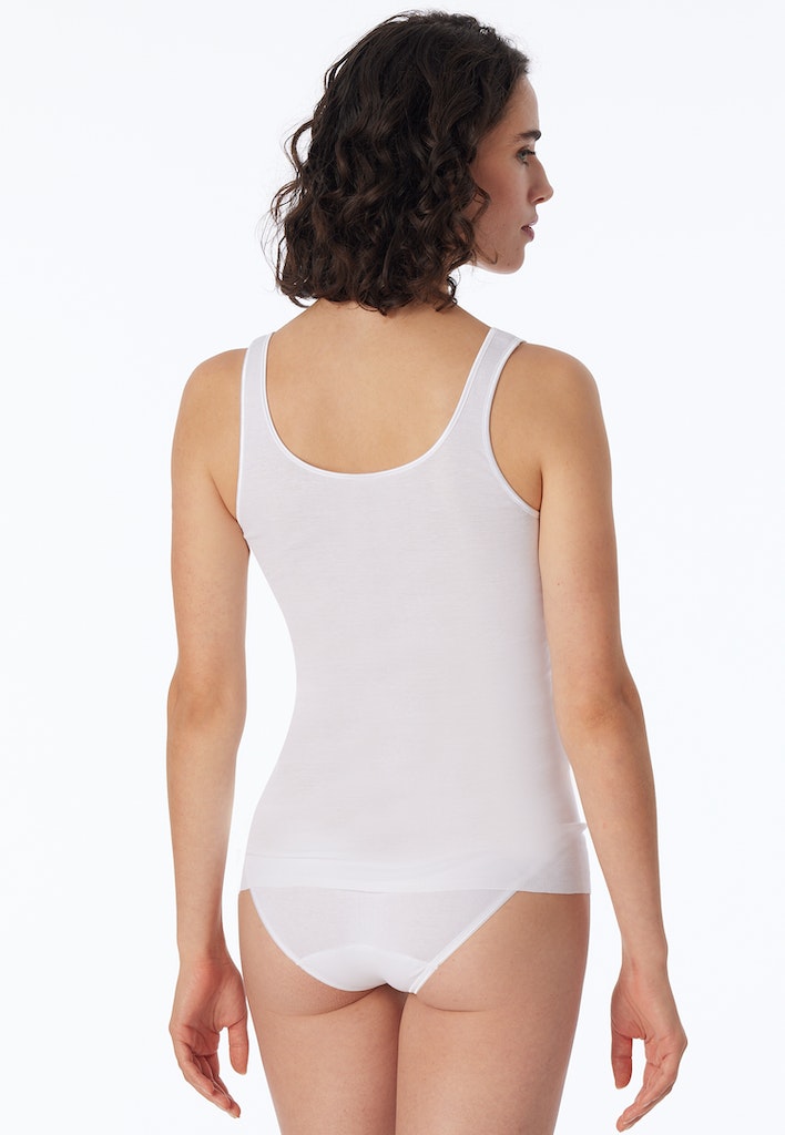 Schiesser Hemd Weiss