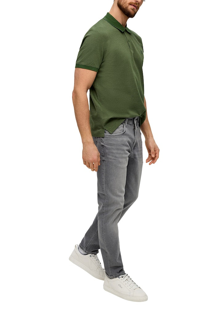 S. Oliver red Herren Jeans Grey/Black