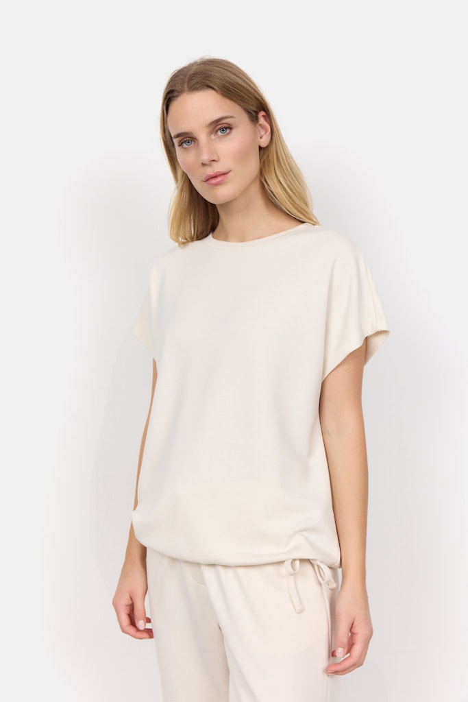Soya Concept Damen T-Shirts Cream