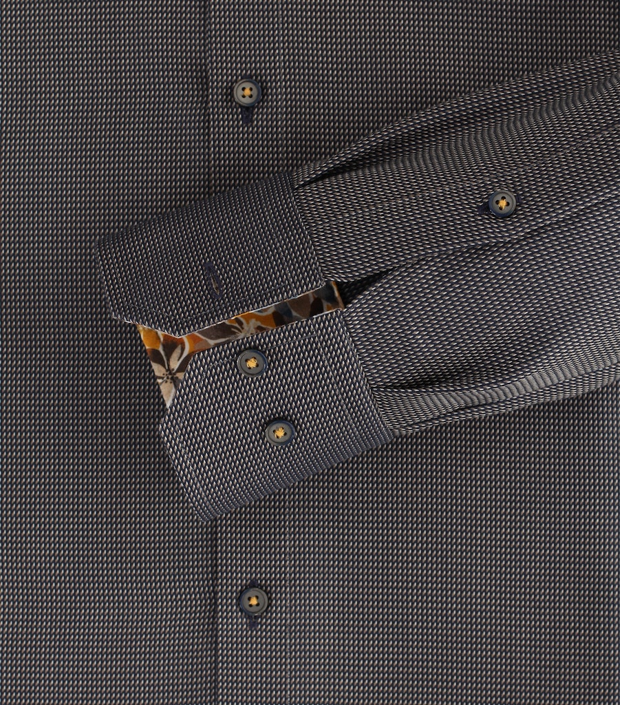 Casa Moda Herren Hemden lang  Braun