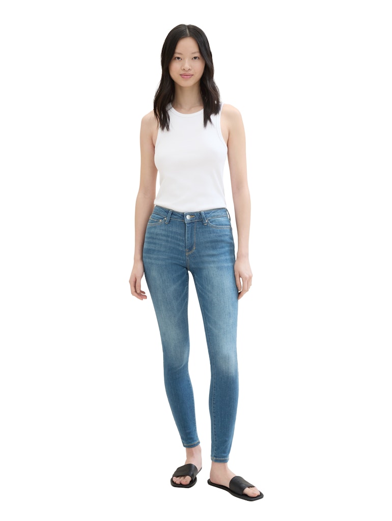 Tom Tailor denim Damen Jeans Used Light Ston