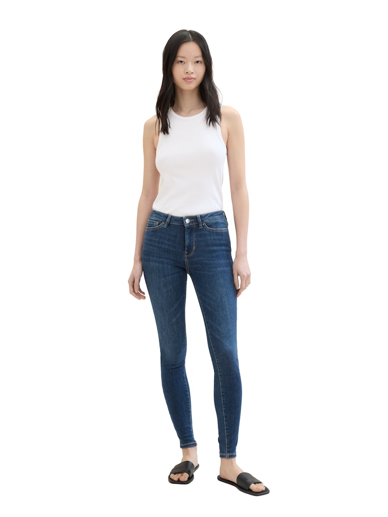Tom Tailor denim Damen Jeans Used Mid Stone