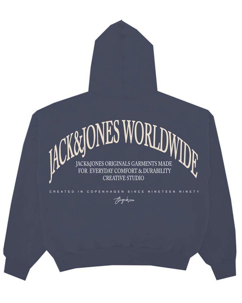 Jack & Jones Herren Sweatshirts Nightshadow Blu