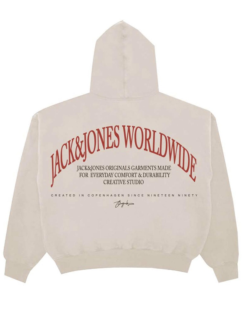 Jack & Jones Herren Sweatshirts Antique White/J