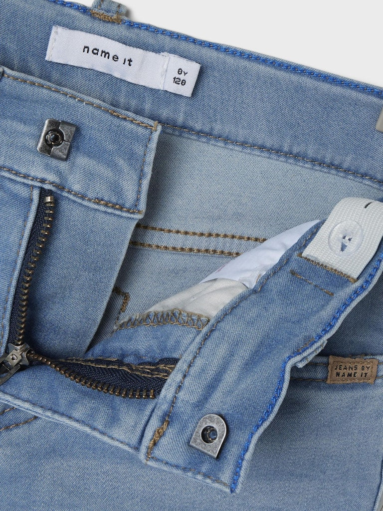 Name it Jungen Hosen & Shorts Light Blue Deni