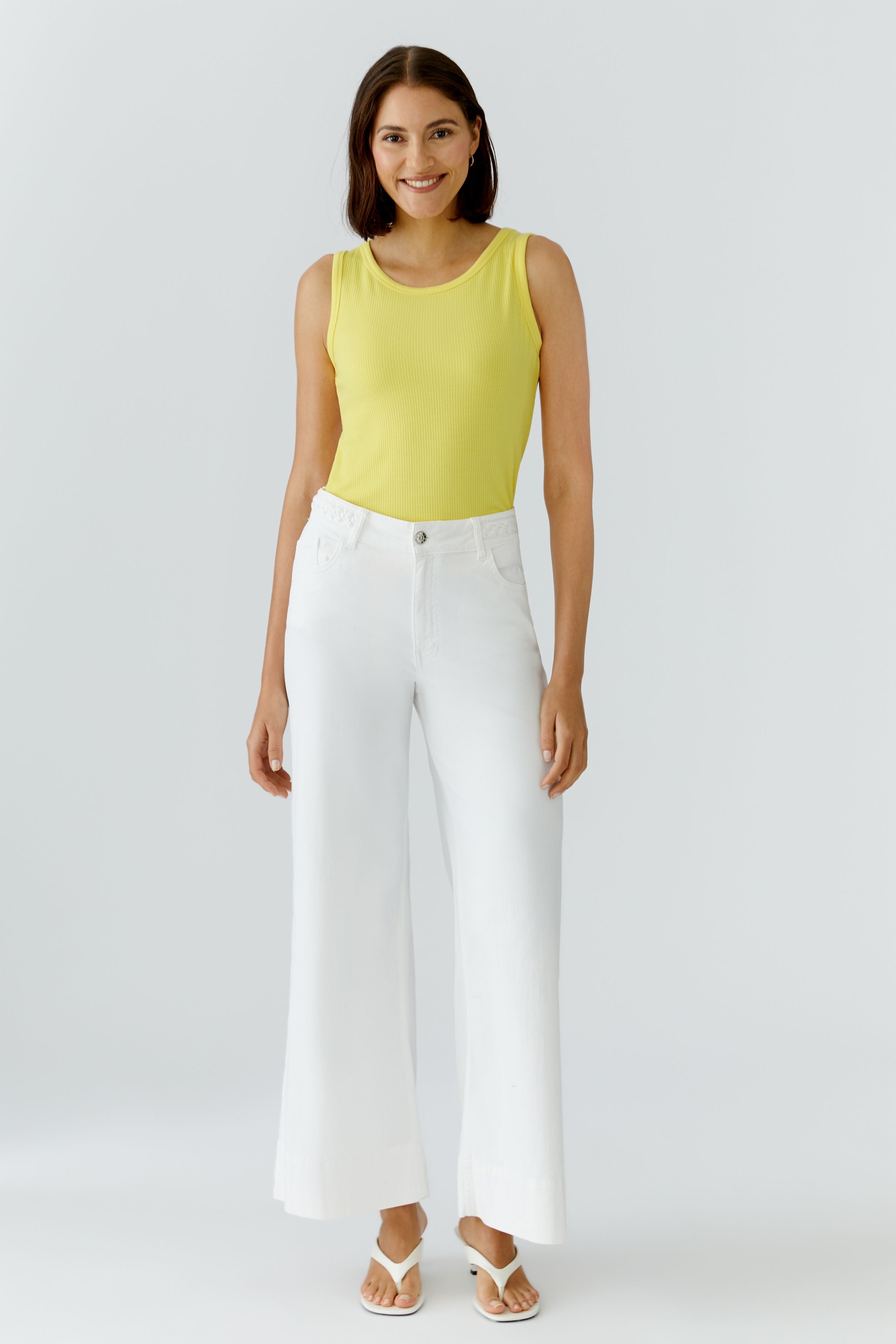Oui Damen Tops  Lemon Zest
