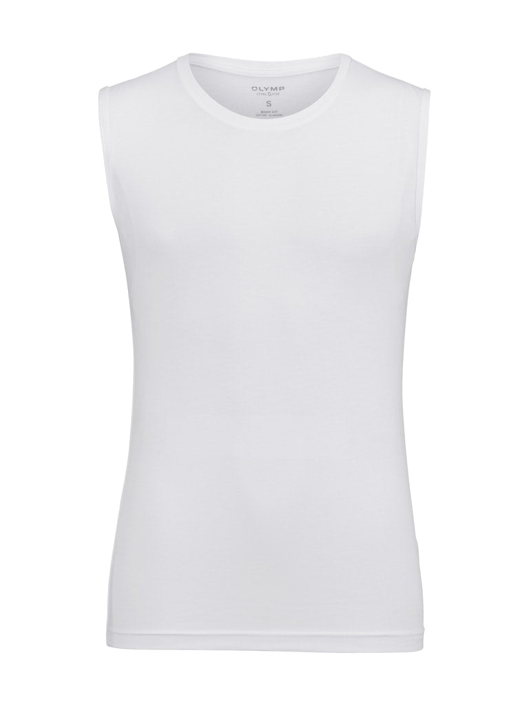 Olymp Herren T-Shirts kurz  Weiss