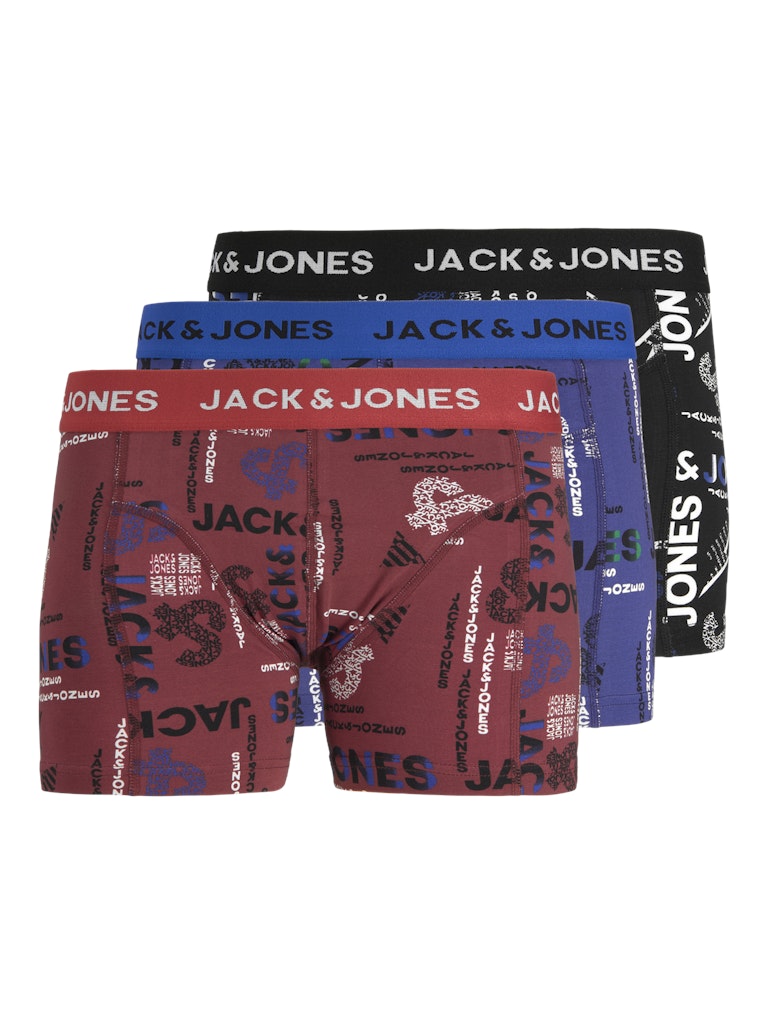 Jack & Jones Herren Wäsche Red Dahlia/Blac