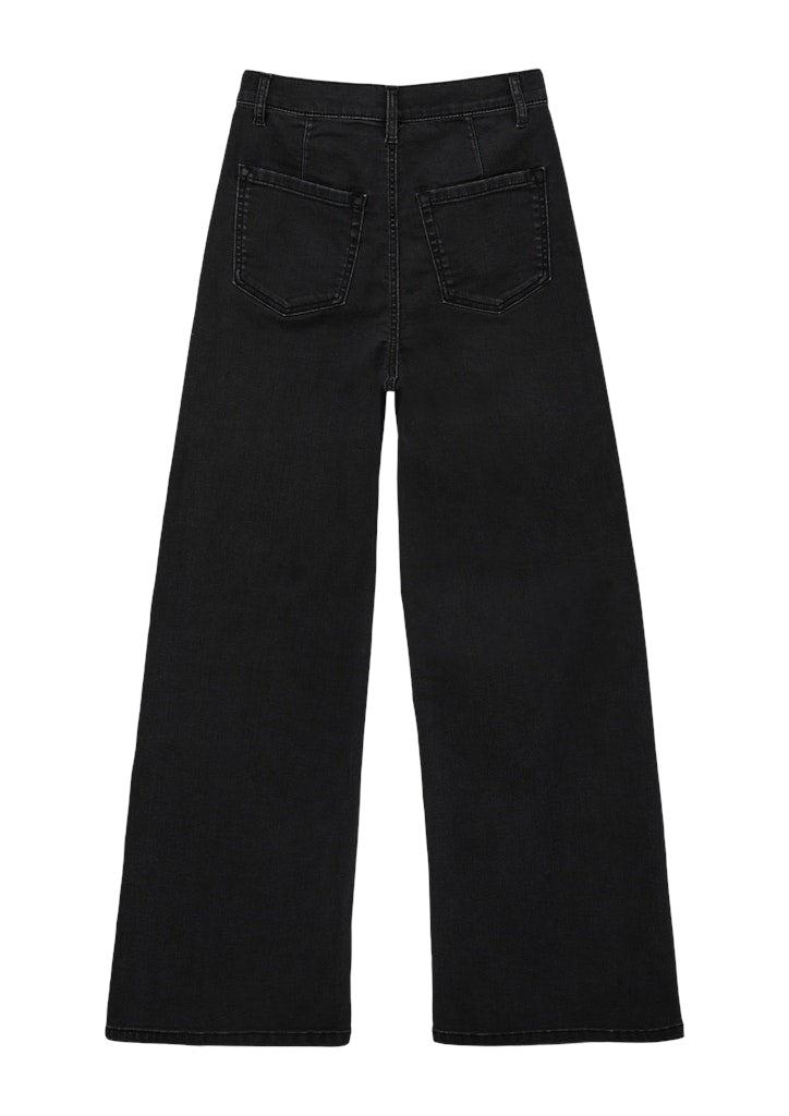 S. Oliver Mädchen Hosen, Jeans & Leggings Grey/Black