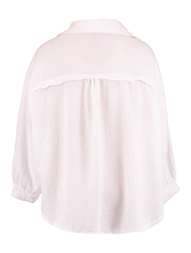 Haily's Damen Blusen White