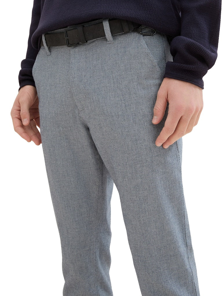 Tom Tailor denim Herren Hosen White Navy Dobb