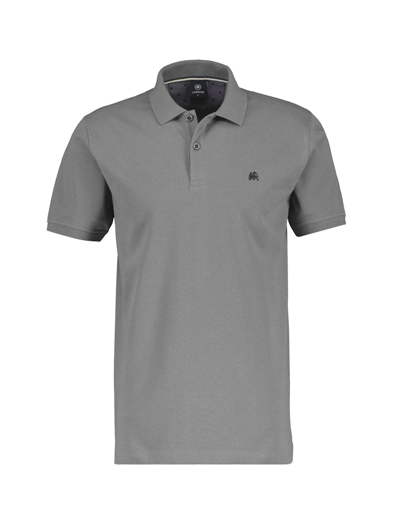 Lerros Herren Polo-Shirts Platinum Grey