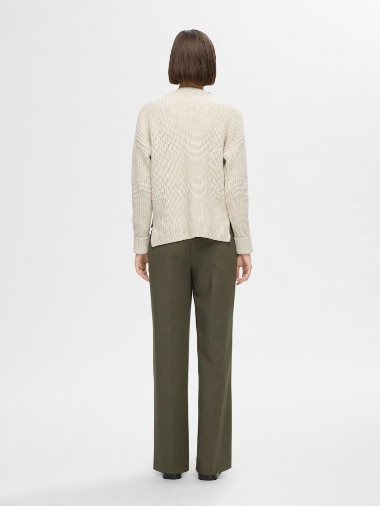 Selected Femme Damen Pullover Birch