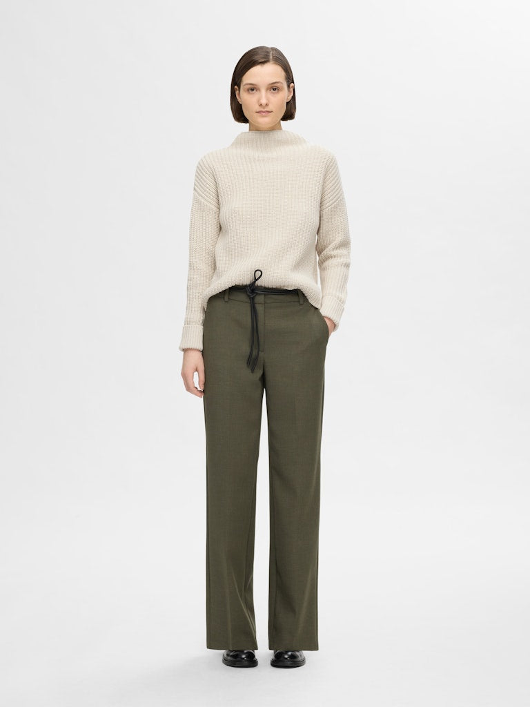 Selected Femme Damen Pullover Birch