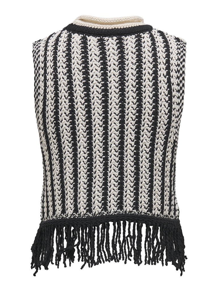 only Damen Tops Ecru/Black