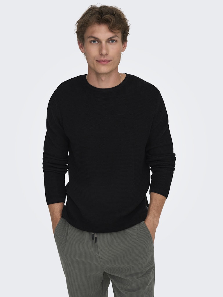 Only & Sons Herren Sweatshirts Black