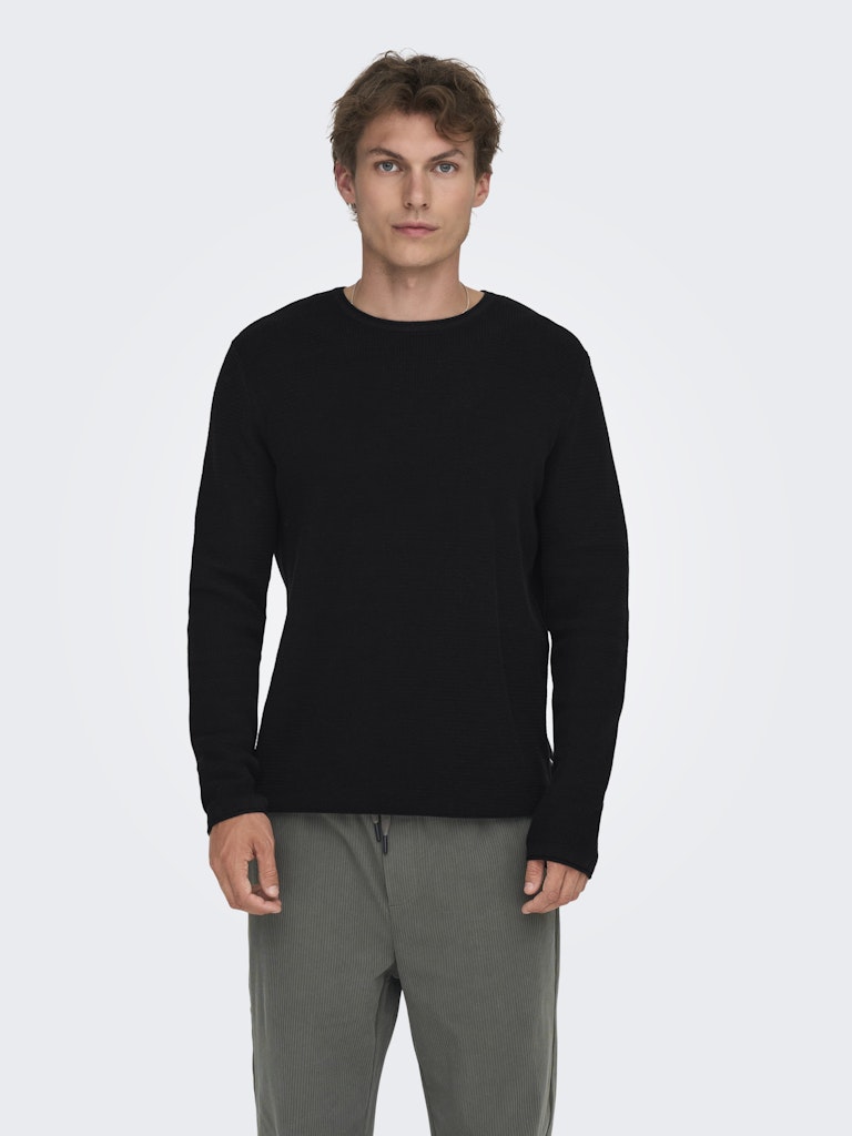 Only & Sons Herren Sweatshirts Black